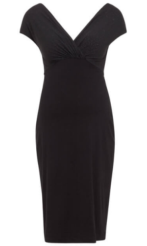 Graviditets festkjole Bardot himmelblå | bridalstore.dk