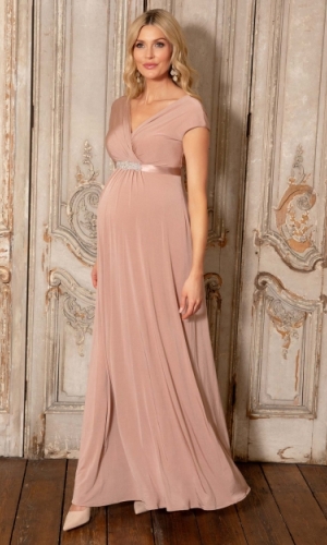Graviditets festkjole Francesca blush | bridalstore.dk