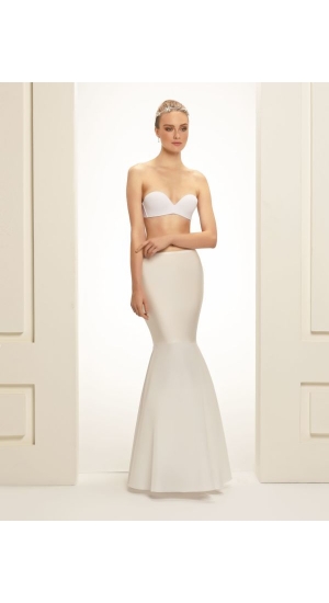 Underskørt uden ringe og uden tyl 