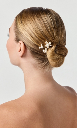 Hårnåle Pearls (3 pcs) ivory/gold | bridalstore.dk