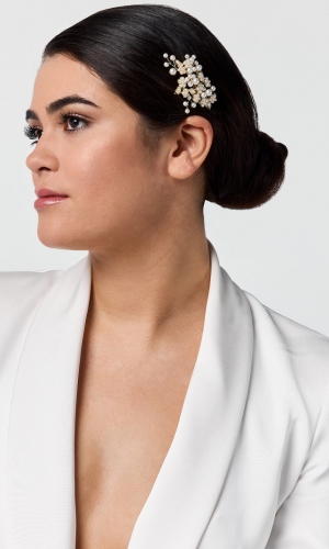Hårnåle Pearls ivory/gold | bridalstore.dk