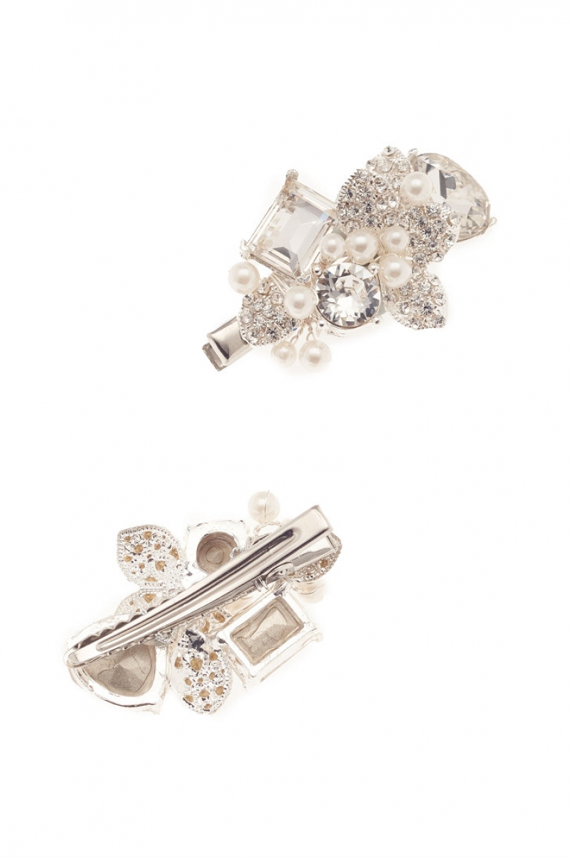Hårsmykke 2 pcs sølv | bridalstore.dk