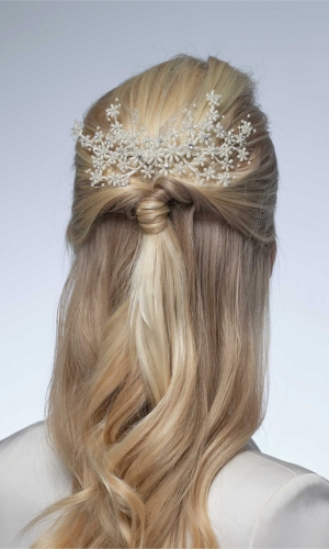 Hårsmykke ivory | bridalstore.dk