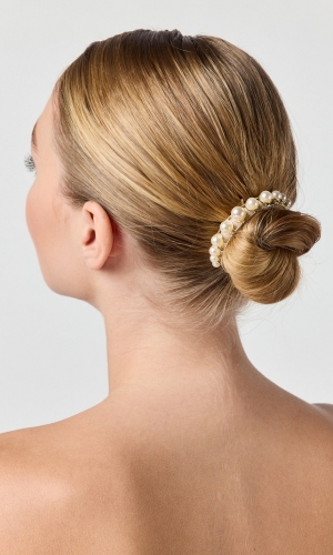 Hårsmykke ivory/gold | bridalstore.dk