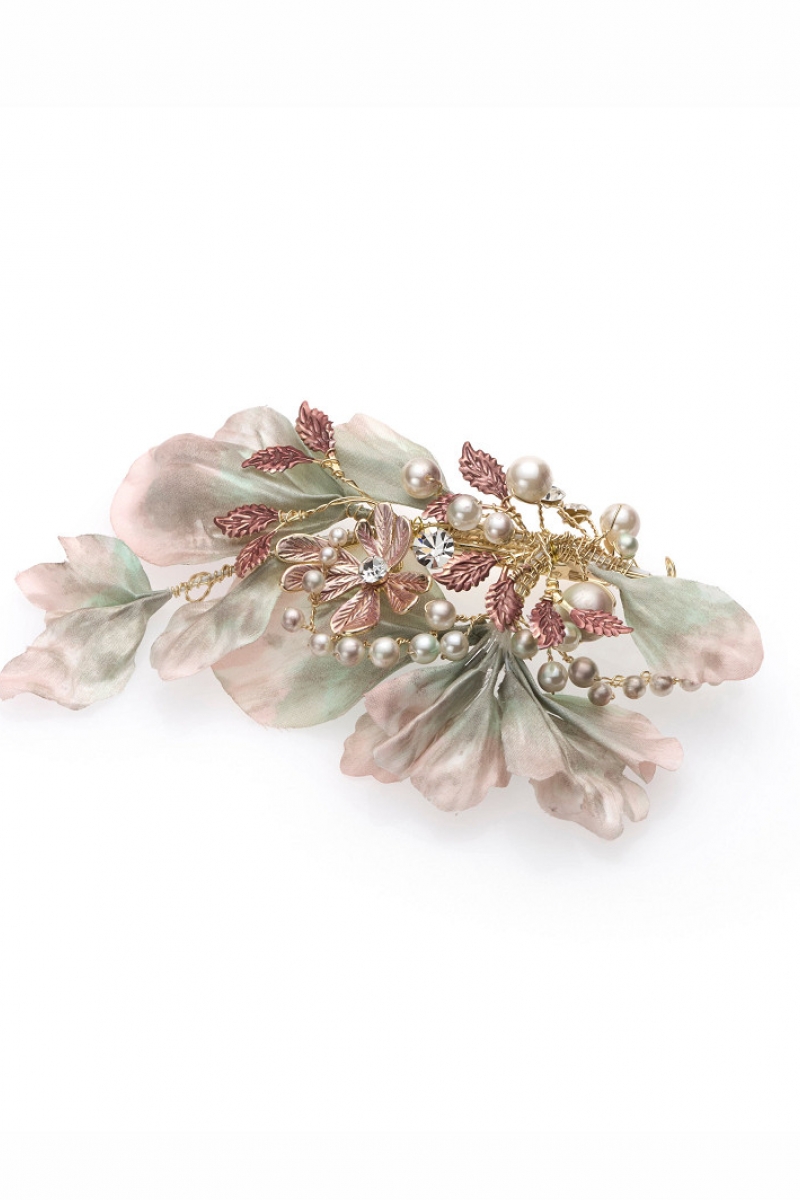 Hårsmykke Pearls multi colour | bridalstore.dk