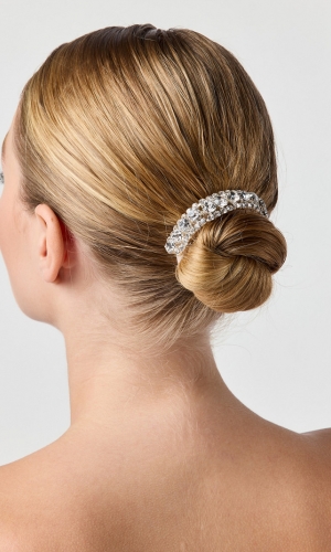 Hårsmykke Strass sølv | bridalstore.dk