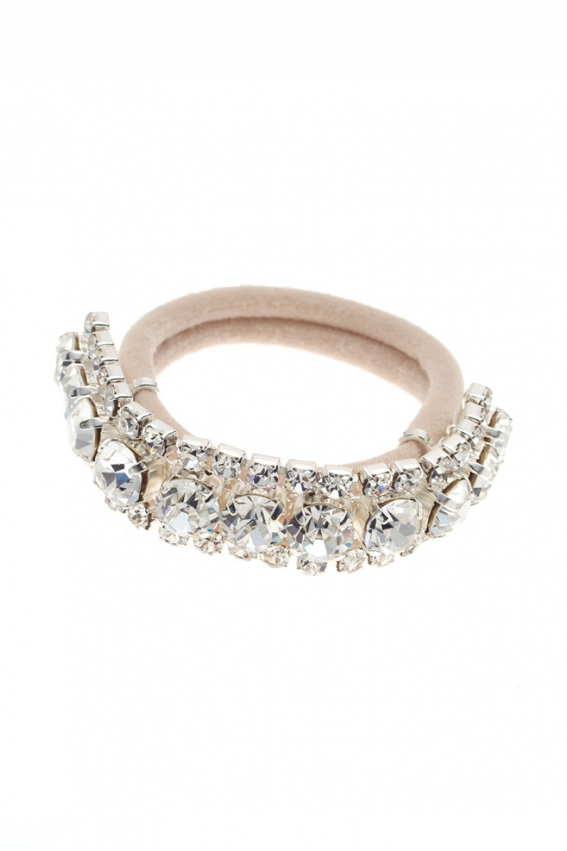 Hårsmykke Strass sølv | bridalstore.dk