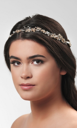 Hårsmykke vintage gold | bridalstore.dk