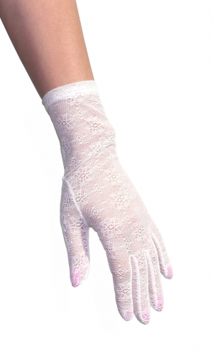 Handske lace ivory | bridalstore.dk