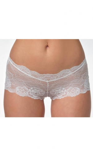 Hipster-trusser Pure Love ivory | bridalstore.dk