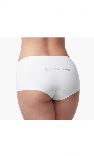 Hipster-trusser Seamless JM ivory | bridalstore.dk