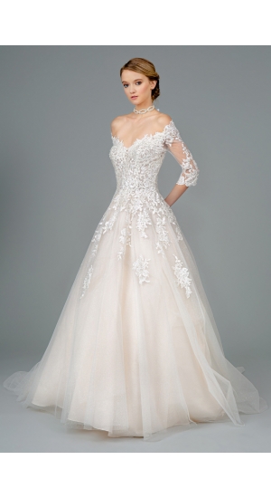 Holy in heaven brudekjole med ærmer Holy in heaven brudekjole med ærmer