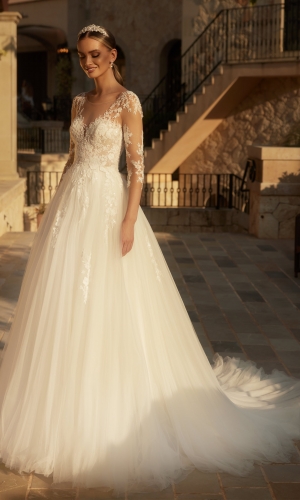 Brudekjole CAPE | bridalstore.dk