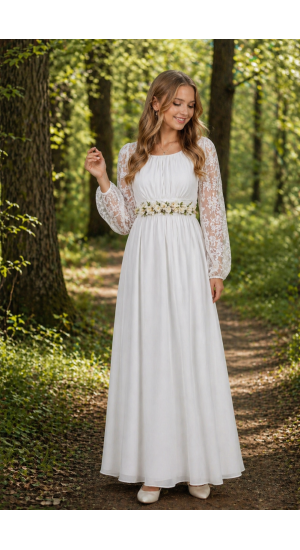 Julianne lang konfirmations kjole