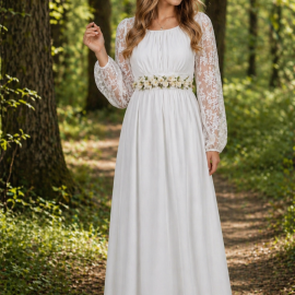 Julianne lang konfirmations kjole