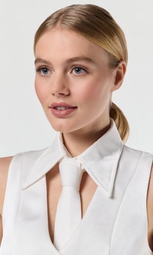 Krave Satin Gem Lucia ivory | bridalstore.dk