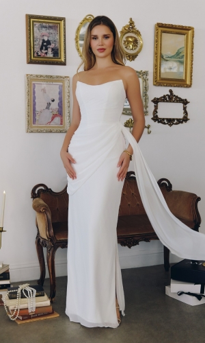 BORDEAUX brudekjole | bridalstore.dk