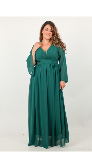 plus size ærme fest kjole i alle farver plus size ærme fest kjole i alle farver