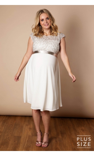 Mia Dress kjole med silkebånd