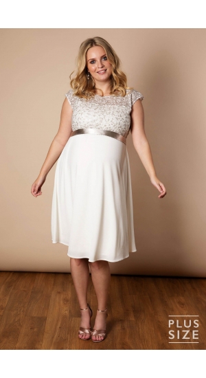 Mia Dress kjole med silkebånd Mia Dress kjole med silkebånd