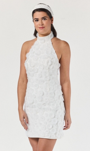 Minikjole Gem Poppy ivory | bridalstore.dk