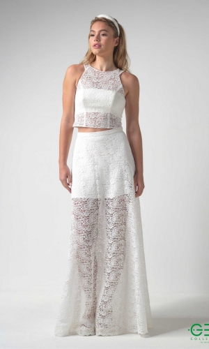 Nederdel Gem Gita ivory | bridalstore.dk