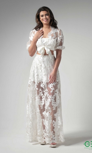 Nederdel Gem Kaja ivory | bridalstore.dk