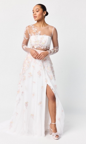 Nederdel Lace Martine multi colour | bridalstore.dk