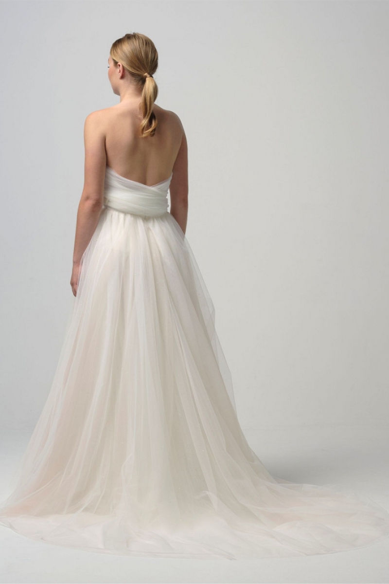 Nederdel Pearls ivory/blush | bridalstore.dk