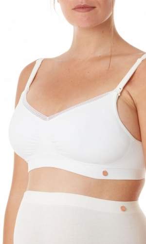 Økologisk gravid- og amme-bh natur | bridalstore.dk