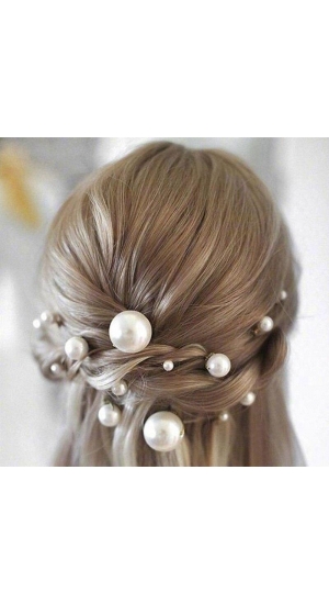 Perler i håret pinde