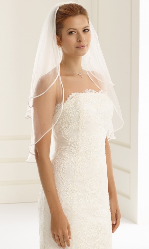 Find Slør med silke kant fra Bridalstore  s20