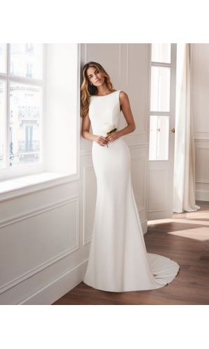 Novia brudekjole enkel med  kun online