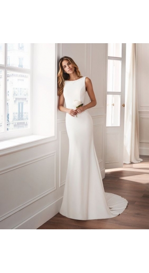 Novia brudekjole enkel med  kun online