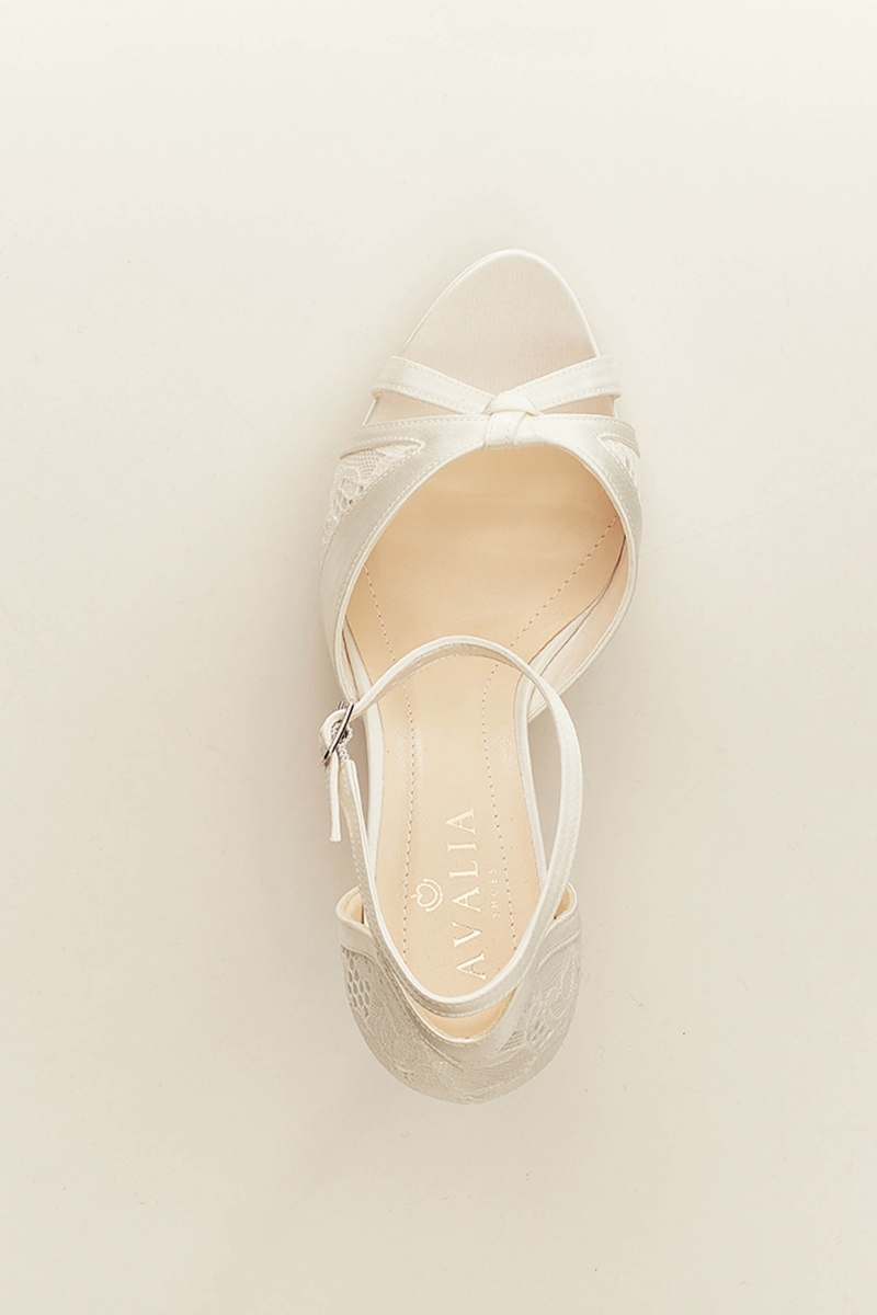 Brudesandal ALBA | bridalstore.dk