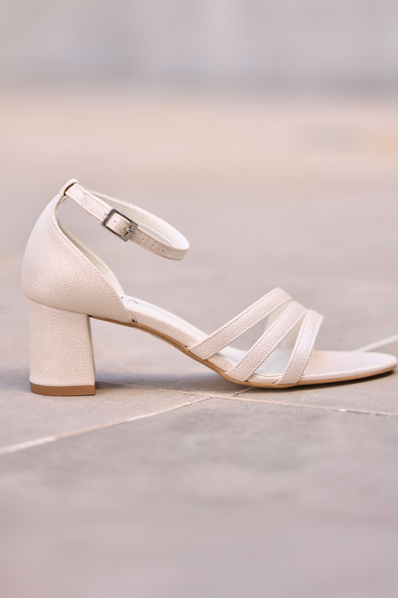 Brudesandal EDDY | bridalstore.dk