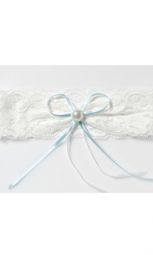 Strømpebånd ivory | bridalstore.dk