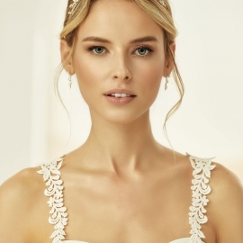 Brudestropper 15300 i fin blonde | bridalstore.dk