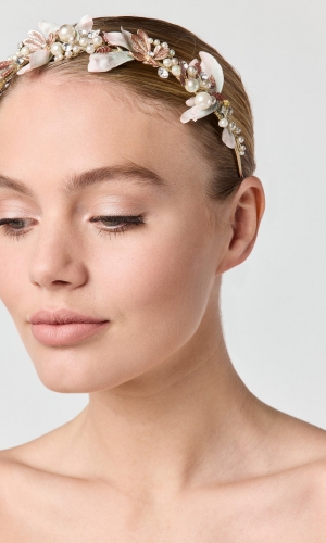 Tiara Pearls multi colour | bridalstore.dk
