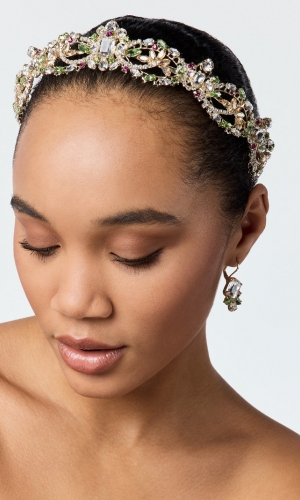 Tiara Strass multi colour | bridalstore.dk