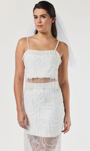Top Amy ivory | bridalstore.dk