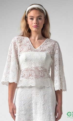 Top Gem Gita ivory | bridalstore.dk