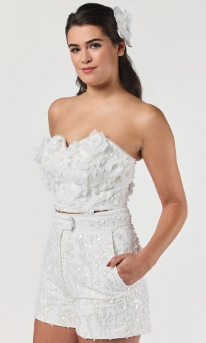Top Gem Roxy ivory | bridalstore.dk