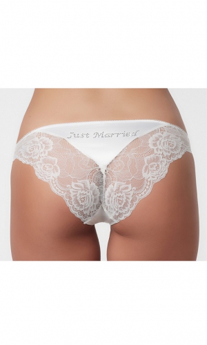 Trusser Pure Love Just Married ivory | bridalstore.dk