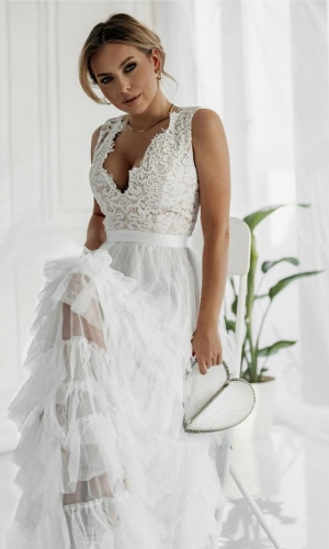 Long tulle dress LILY MCBEE