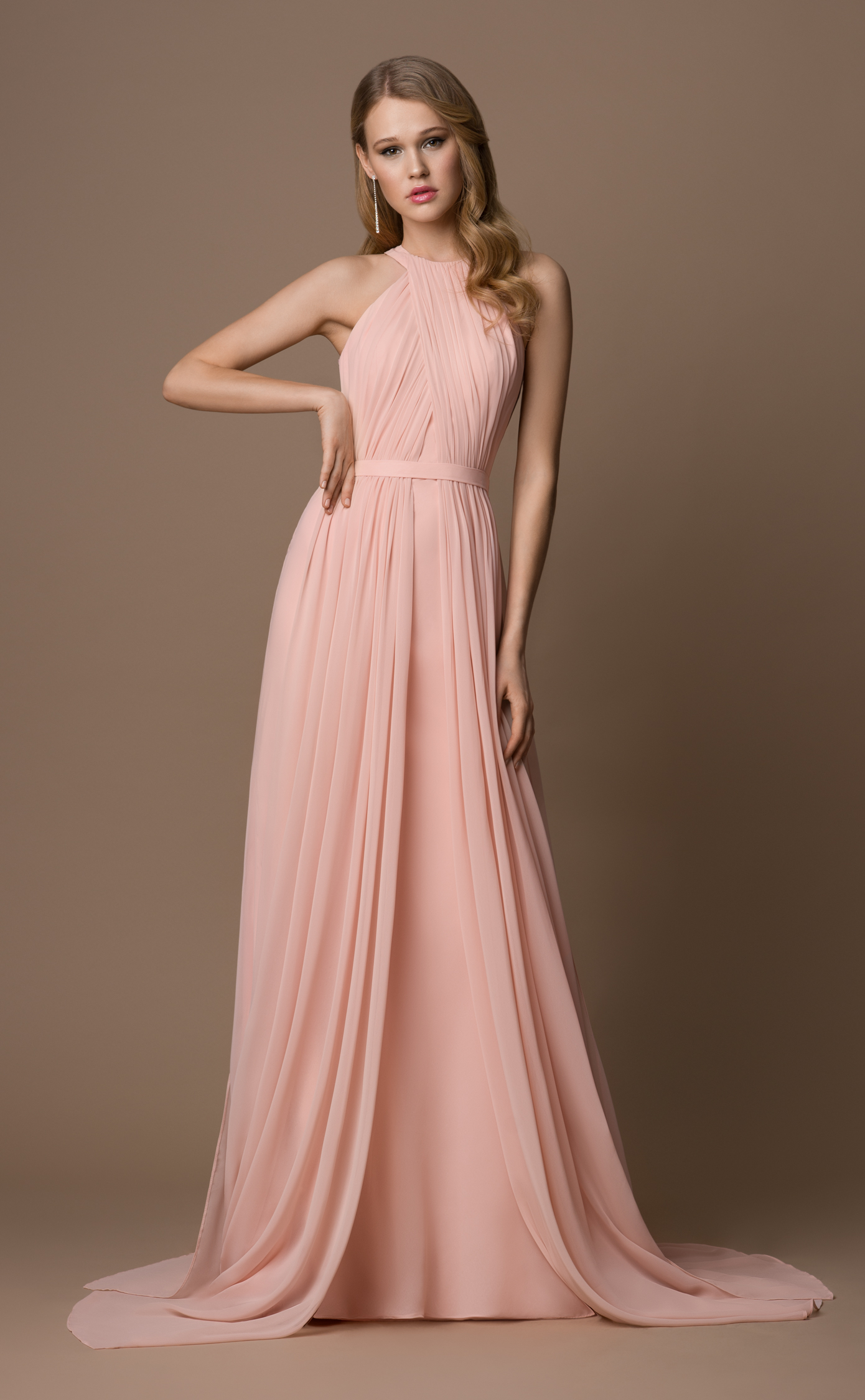 Heavy Chiffon fest kjole