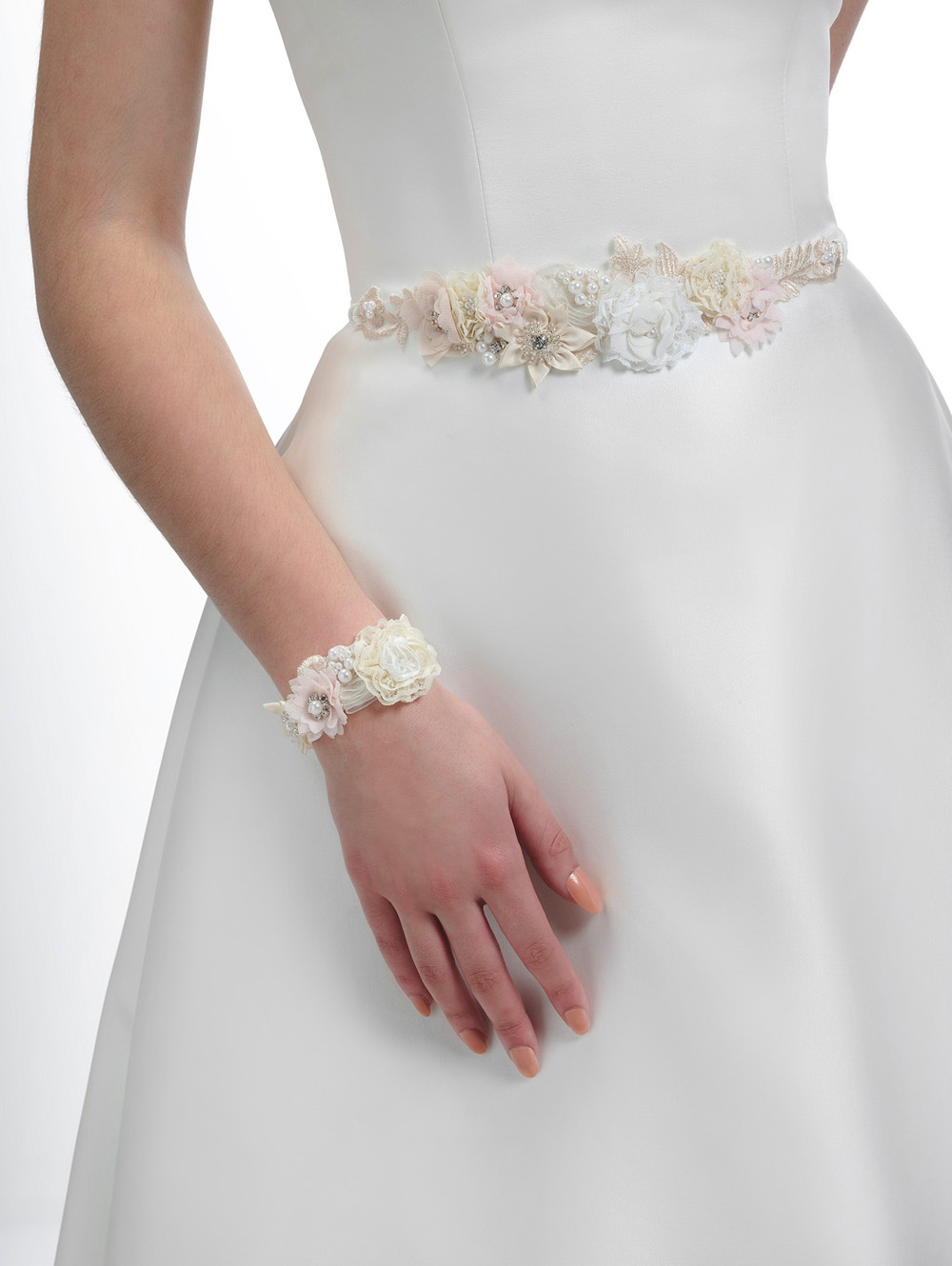 Blomster armbånd