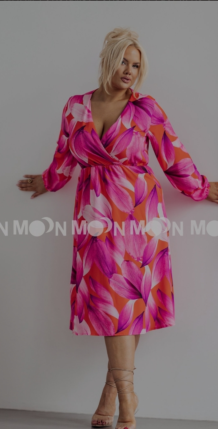 Moon kjole i plus size størrelse