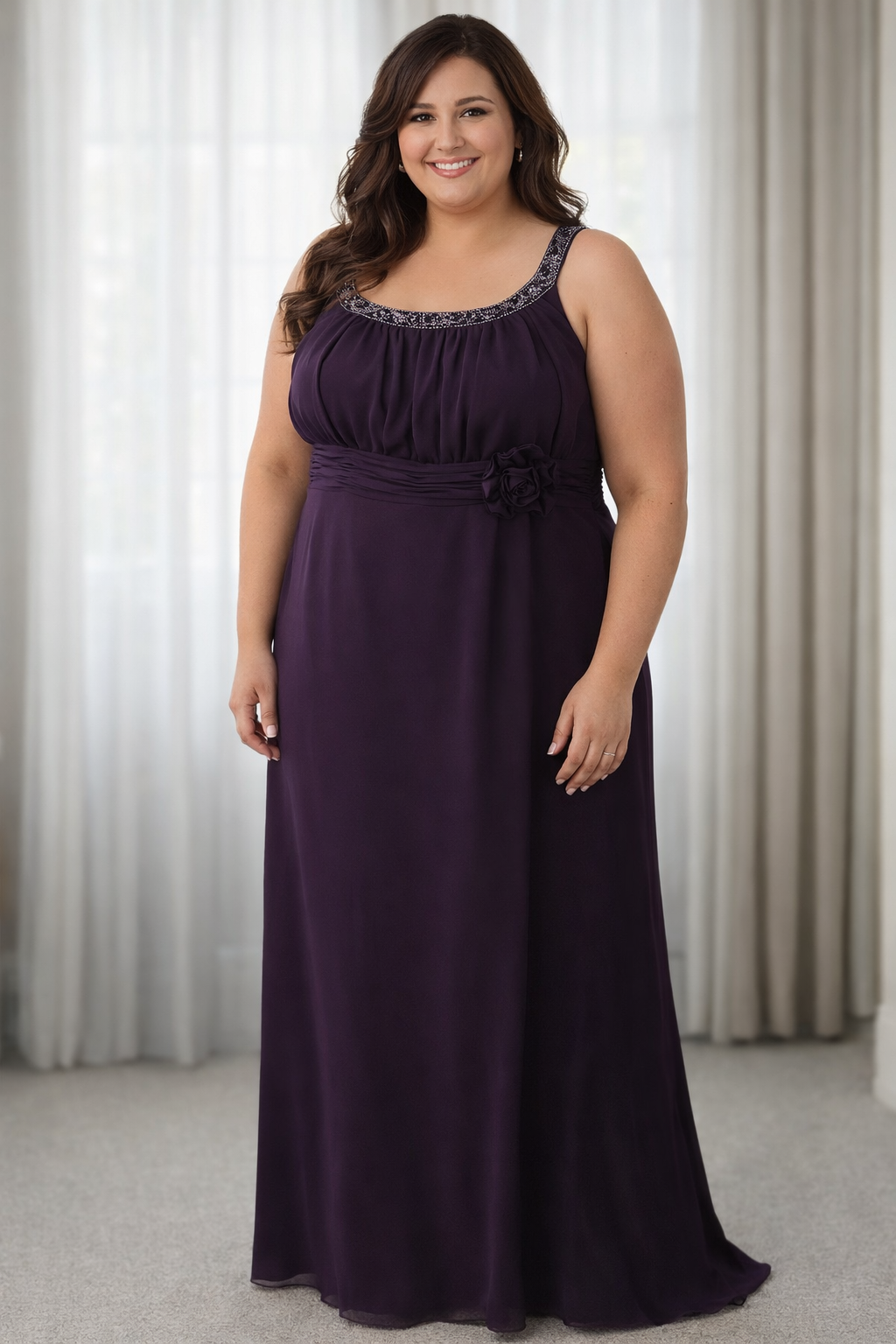 Udsalg festkjole plussize 