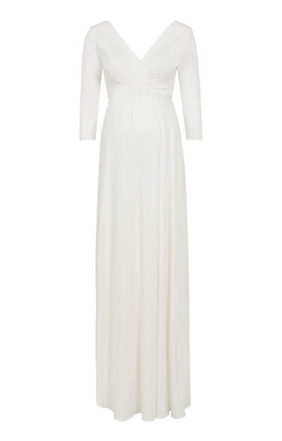 Graviditets brudekjole Willow lang | bridalstore.dk